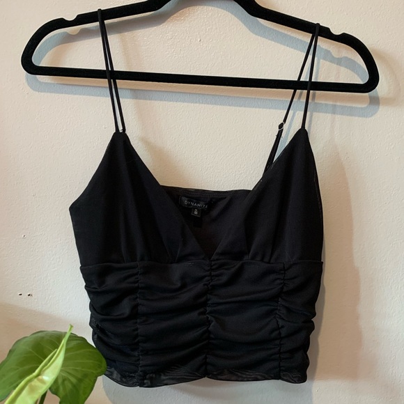 ❕Bundle for 15% off!❕Low cut black tank - Dynamite - Picture 3 of 3